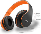 ZIHNIC Bluetooth Headphones Over-Ear, Foldable Wireless and Wired Stereo - Image 4
