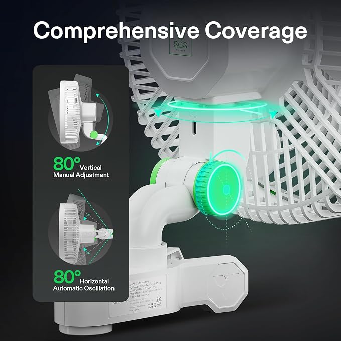 VIVOSUN AeroWave E9 Grow Tent Fan 9", EC Motor, WiFi-Controllable, US Patented - Image 3