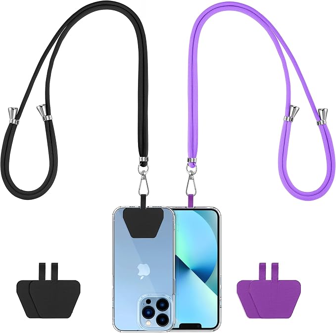 CACOE Phone Lanyard 2 PCS-2 PCS Adjustable Neck Strap, Universal Crossbody by CACOE
