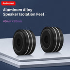 Audiocrast 4X HiFi Speaker Spikes Isolation Stand Feet Pad Aluminum 40x20mm - Image 8