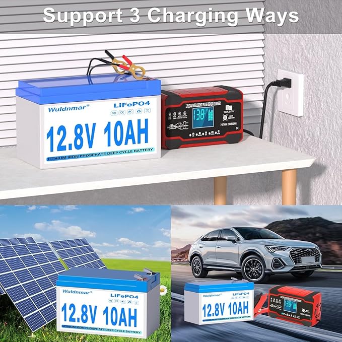 12V 10Ah LiFePO4 Battery, Lithium Battery - Image 5