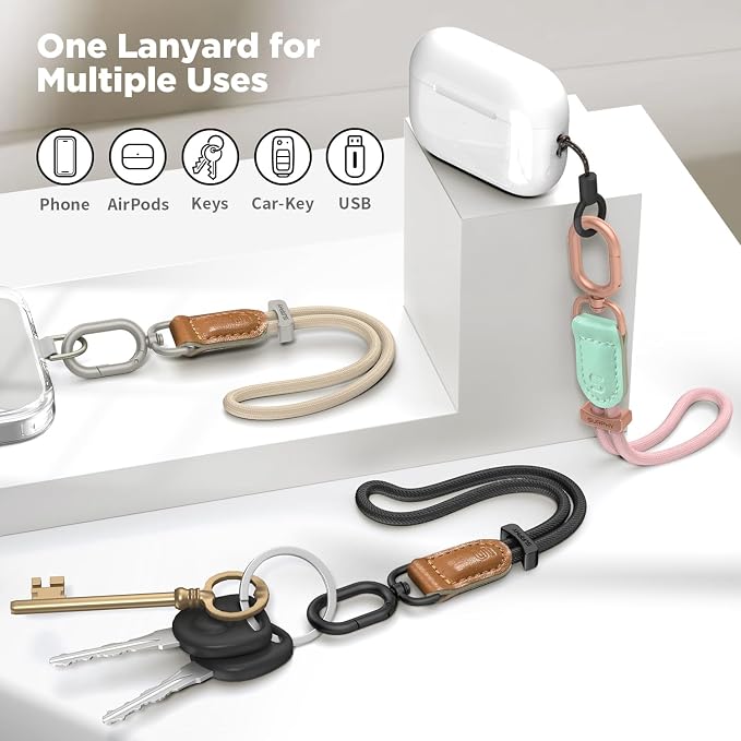 SURPHY Phone Wrist Strap, Keychain Wristlet, Phone Strap Charm - Image 7