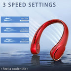 Portable Neck Fan, Bladeless Neck Fan, USB Rechargeable Personal Fan, 4000 mAh - Image 3