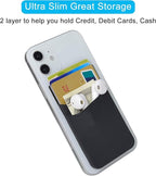 SS Phone Wallet, Phone Card Holder Stick on Credit Card Holder - Image 3