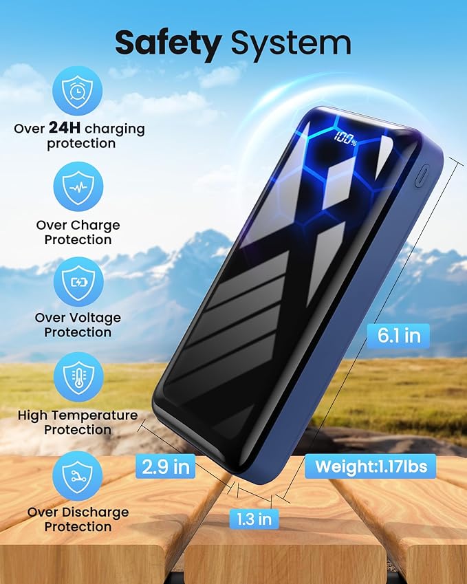 Portable Charger Power Bank 50000mAh, 22.5W Fast Charging Battery Pack - Image 5