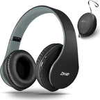 ZIHNIC Bluetooth Headphones Over-Ear, Foldable Wireless and Wired Stereo by ENJOYMUSICLIFEWITHZIHNICHEADPHONES