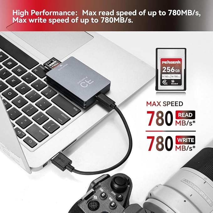 Pergear 256GB CFexpress Type A Memory Card - Image 3