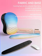 Hokafenle 2in1 Combination, Wave Keyboard Wrist Rest and Ergonomic Curvature - Image 6