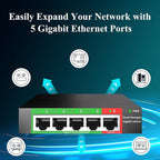 STEAMEMO 5-Port Gigabit Ethernet Switch | Smart Managed - Image 5