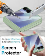 STORMTAL for Samsung Galaxy Z Flip 7 Case, Hinge Protection, Built-in Screen - Image 5