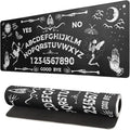 Mysterious Spirit Goth Gaming Mouse Pad 31.5x11.8 Inch Large Desk Mat Black by Siski