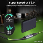 GEARit USB 3.0 Active Extension Cable A-Male to A-Female USB Repeater - Image 3
