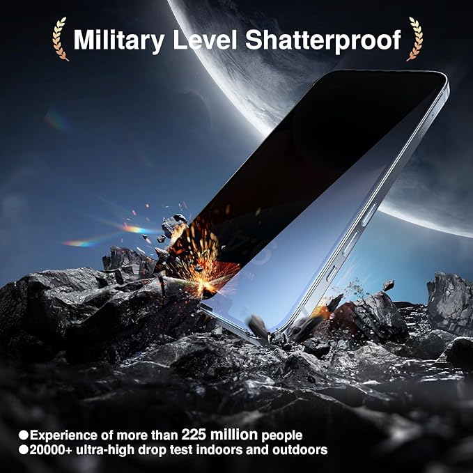 SMARTDEVIL 2+2Pack Privacy Screen Protector - Image 5