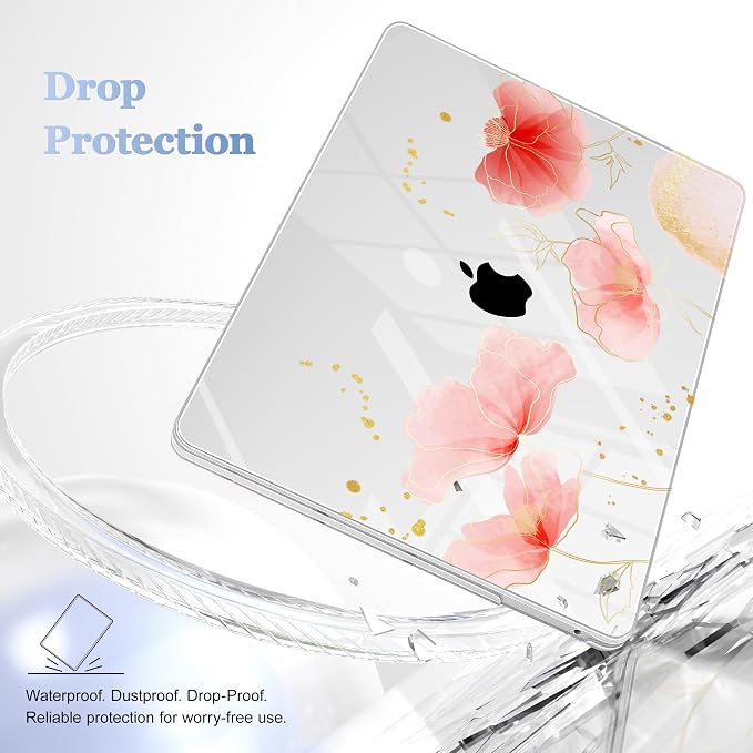 Case for MacBook Pro 13 inch with/Without Touch Bar, Hard Shell + Keyboard - Image 7