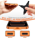 Port Cleaning Kit for iPhone, CODOGOY Charging Port Cleaner Tool - Image 3