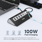 USB C Hub, INTPW 9-in-1 USB Multiport Adapter - Image 6