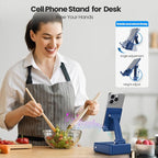 JTEMAN Cell Phone Stand with Bluetooth Speaker and Charging Function, Birthday - Image 5