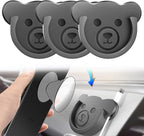 TOPGO Socket Car Mount for Phone Holder Cute Bear Style Silicone Grip Stand by TOPGO