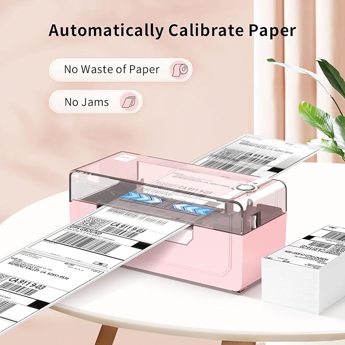JADENS Bluetooth Thermal Label Printer 4x6, Compatible - Image 6
