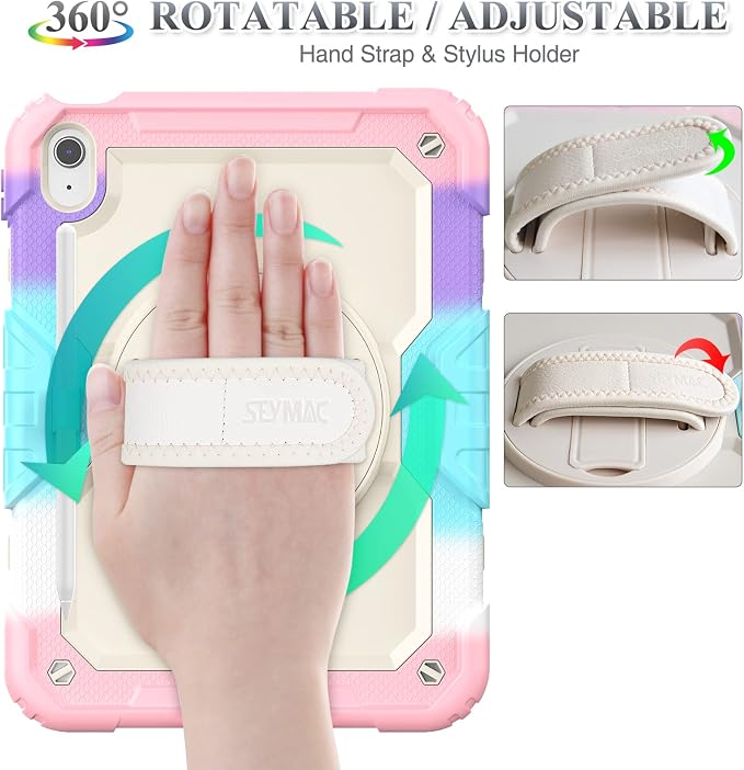 SEYMAC stock Case for iPad 11th/10th Generation 11''/10.9'' 2025/2022, - Image 2