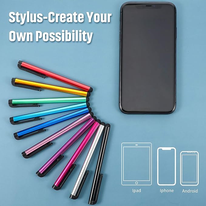Outus 60 Pieces Stylus Pens Slim Capacitive Stylus Touch Pens - Image 6