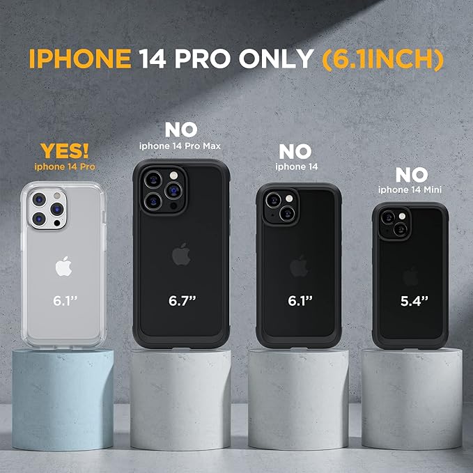 Miracase Glass Series Designed for iPhone 14 Pro Case 6.1 Inch, Upgrade - Image 8