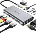 UtechSmart USB Docking Station, 11 IN 1 USB C Dock Triple Display, USB 3.0 by UtechSmart