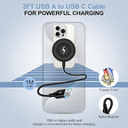 Samsung S25 Wireless Charger Fast Charging Pad Android Charger - Image 4