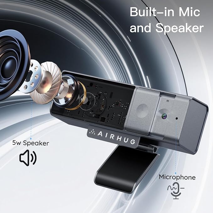 AIRHUG 3 in 1 1080P Webcam - Image 2