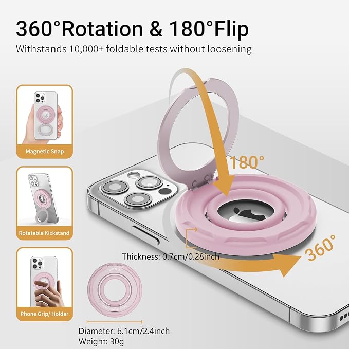 OPSO Magnetic Phone Ring Holder - Image 3