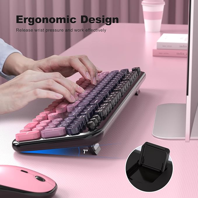 Wireless Keyboard Mouse Combo - Image 3