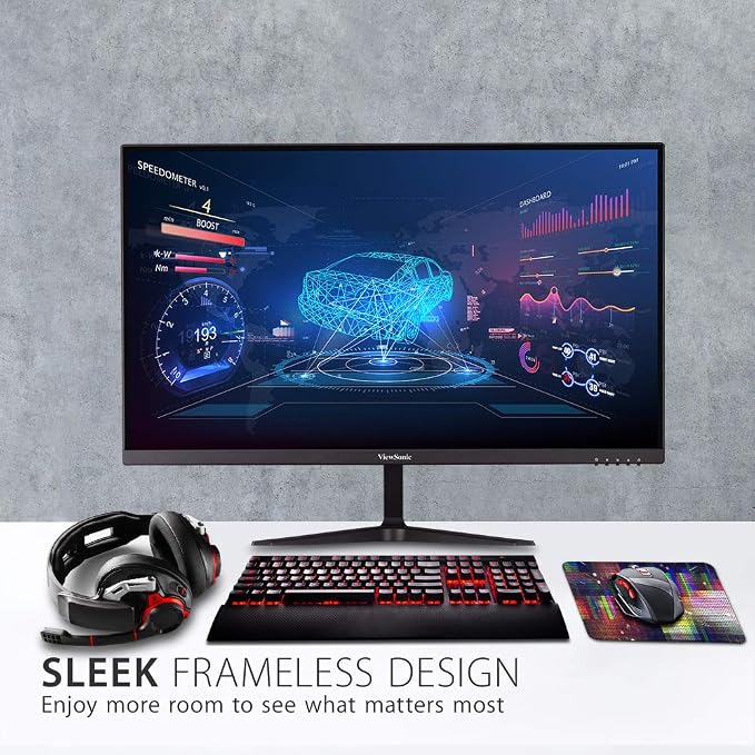 ViewSonic VX2718-P-MHD 27 Inch 1080p 1ms 180Hz Gaming Monitor - Image 3