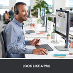 Logitech C920S HD Pro Webcam, Full HD 1080p/30fps Video Calling, Light - Image 2