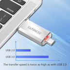 3.0 USB C Flash Drive, USB-A & Type-C OTG Thumb Stick, Dual Memory Sticks - Image 3