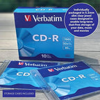 Verbatim CD-R Blank Discs 700MB 80-Minutes 52X Recordable Disc - Image 4