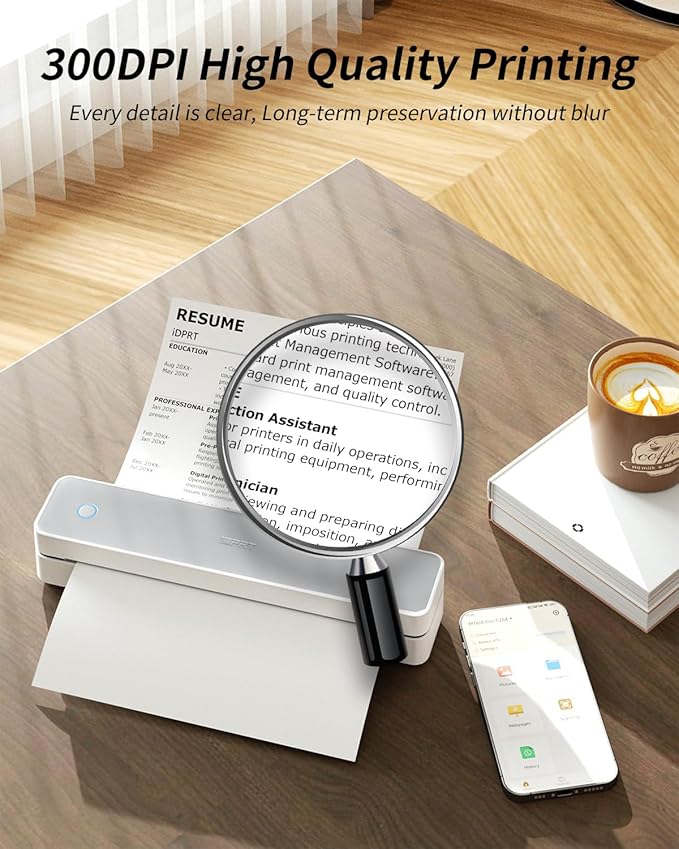 iDPRT Portable Thermal Printer, MT610 Pro Wireless - Image 3