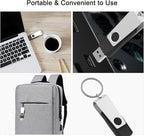20Pack 1GB USB Flash Drive 2.0 Stick, TOPESEL Bulk Thumb Drive Swivel 1GB Pen - Image 7