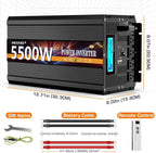 5500 Watt Power Inverter 12V DC to 110V 120V Converter - Image 6