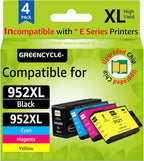 Upgraded 952xl Ink Cartridges Combo Pack Replacement by greencycle