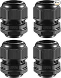 4 Pcs 1" NPT Nylon Cable Gland Joints by RTHIEAI