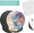 Mouse Pad with Wrist Support, Ergonomic Mouse Pad with Memory Foam Wrist Rest - Image 4