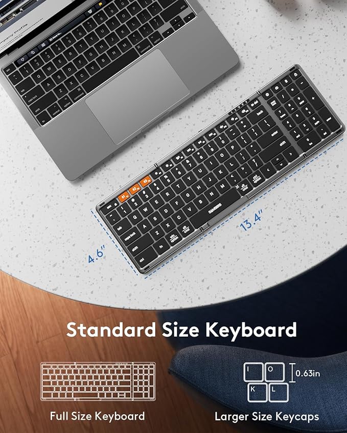 Samsers Foldable Bluetooth Keyboard - Image 3