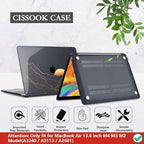 CISSOOK Compatible with MacBook Air 13.6 Inch M4 M3 M2 Case 2022 2023 2024 2025 - Image 6