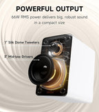 Edifier M60 Multimedia Speaker Bluetooth 5.3, 66W RMS, Hi-Res Audio & Hi-Res - Image 3