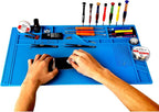 Kaisi S-180 Large Silicone Soldering Mat Magnetic Repair Work Mat, Heat - Image 6