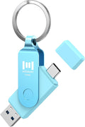 MOSDART 512GB USB3.1 Fast Speed C and A Dual Flash Drive, exFAT Memory Stick by MOSDART