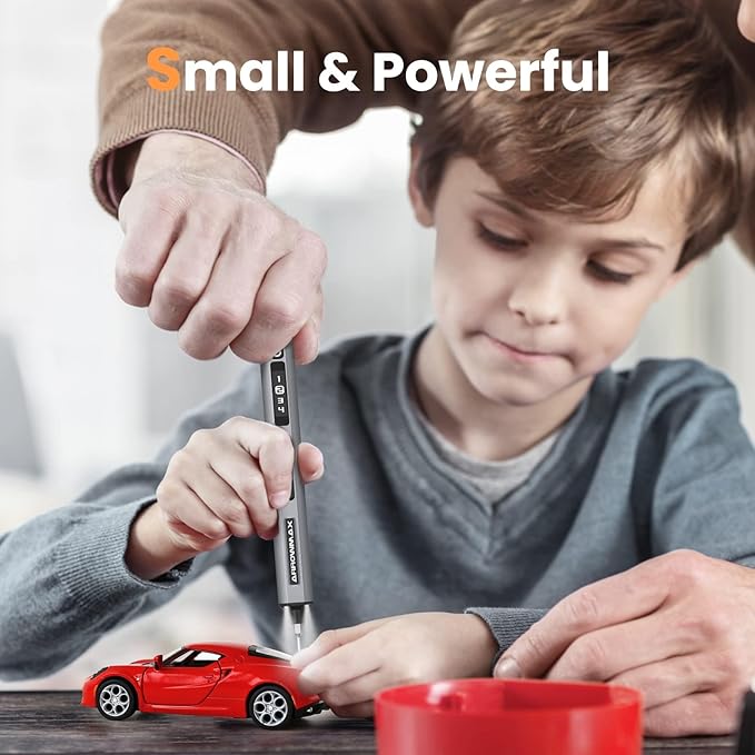 AM ARROWMAX Mini Electric Screwdriver, 4 Torque Settings Precision Screwdriver - Image 7
