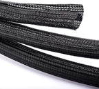 ZhiYo 20ft - 4/5 inch Cable Sleeve, Cord Wrap Wire Protector Tubing - Image 3