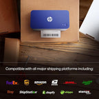 HP Shipping Label Printer, Commercial Grade Direct Thermal, Compact & - Image 5