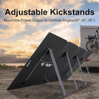 410W 42V ETFE Portable Solar Panel, IP68 Waterproof Foldable 24% High Efficiency - Image 2